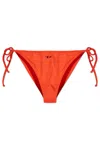 Diesel Elsa-d-pop Bikini Bottom In Arancione
