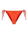 Diesel Elsa-d-pop Bikini Bottom In Red