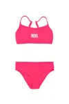 Diesel Mnalax Bikini Set In Pink