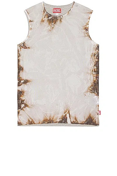 Diesel T-lifty-burn-art Tank Top In 9cba