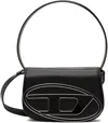 Diesel Black 1dr M Logo Shoulder Bag In Black