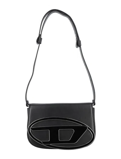 DIESEL WOMEN BLACK 1DR M SHOULDER BAG, ONESIZE LUXURY SHOULDER BAGS FOR WOMEN DARVEYS