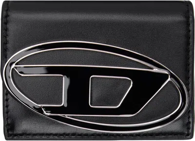 Diesel Black 1dr Tri Fold Coin Xs Ii Wallet In T8013