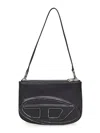 Diesel Black 1dr Twin Shoulder Bag