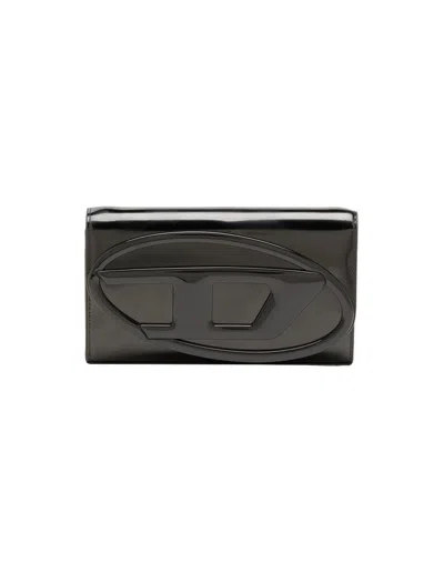 Diesel Black 1dr Wallet