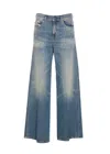 Diesel Bootcut E Flare Jeans In Black