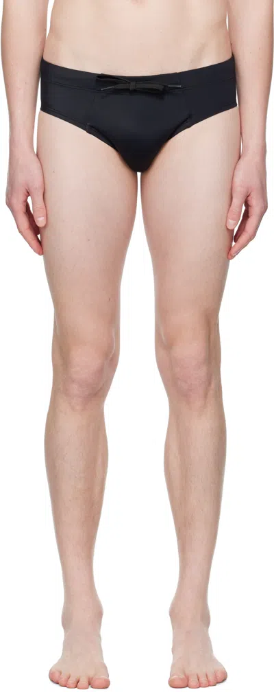 Diesel Black Alfie-d-core Swim Briefs In E1350