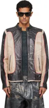 Diesel L-evert Leather Biker Jacket