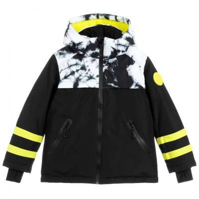 Diesel Babies' Black & White Ski Jacket