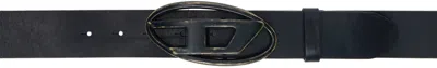 Diesel Black B-1dr Belt In Ha279
