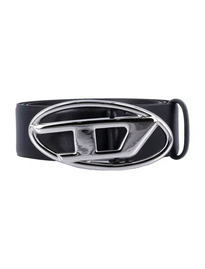 DIESEL BLACK B-1DR BUCKLE BELT