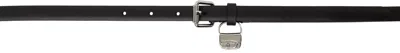 Diesel Black B-charm Hip Belt In T8013