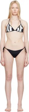Diesel Black Bfb-sees-a & Brazilian-d-core Bikini In E1350