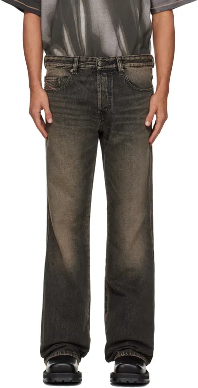 Diesel Black Bootcut 1998 D-buck Jeans In Brown