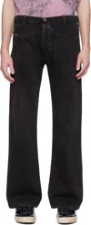Diesel Black Bootcut D-moorix 09j96 Jeans In 2