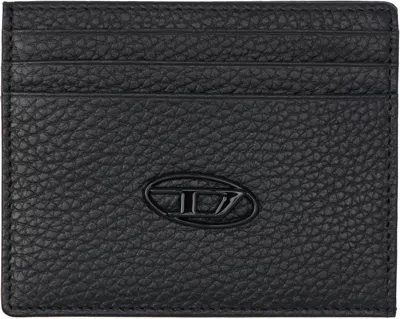 Diesel Black Card Holder