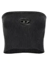 Diesel Women Black M-clarksvillex-c Bandeau Top In Black