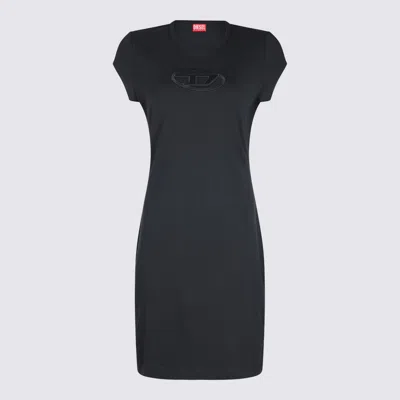 Diesel Black Cotton Dress