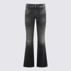 Diesel Black Cotton Jeans In Black