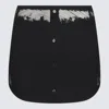 Diesel High-waisted Mini Skirt Unique Pattern