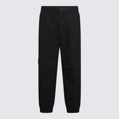 Diesel Black Cotton Pants