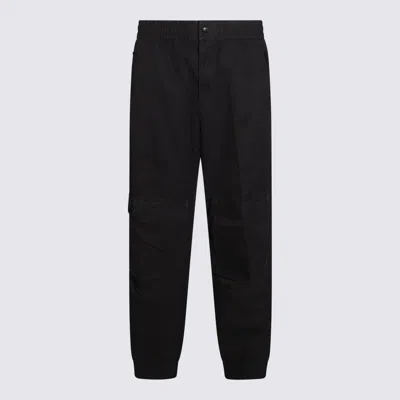 Diesel Black Cotton Pants