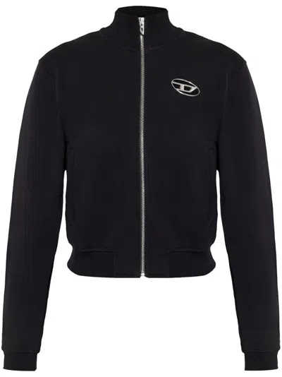Diesel Black Cotton Sweatshirt