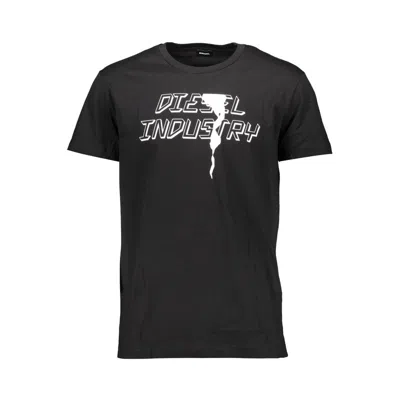 Diesel Black Cotton T-shirt