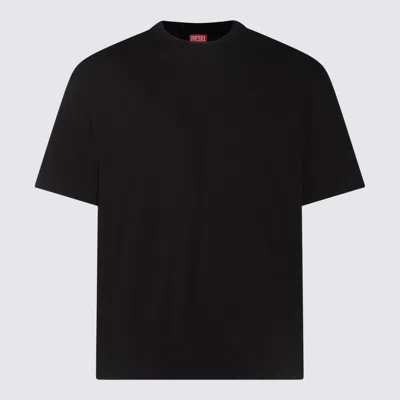 Diesel Black Cotton T-shirt