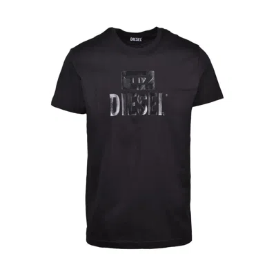 Diesel Black Cotton T-shirt