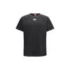 Diesel Mens 900 T-norm-iod Logo-embroidered Cotton-jersey T-shirt In Black