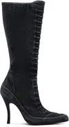 DIESEL BLACK D-CLOUD HBT BOOTS