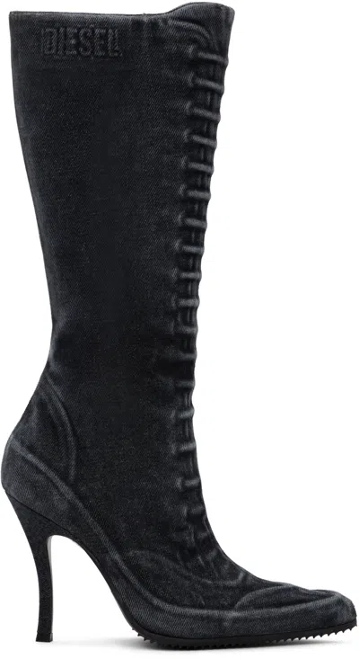 Diesel D-cloud Hbt Cotton Boots In T8013
