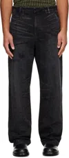 Diesel 1980 Five-pocket Trousers Featuring Belt Loops In Black