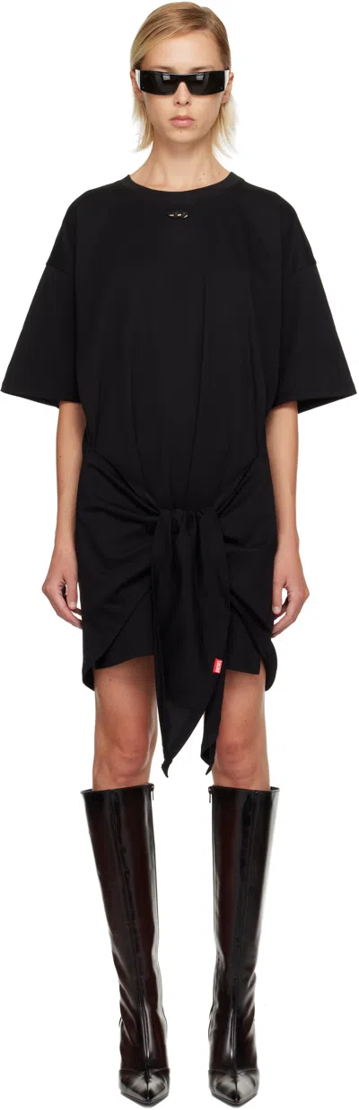 Diesel Black D-eivor Minidress