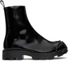 Diesel D-hammer Zip D Denim Ankle Boots In H0015