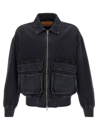 DIESEL BLACK D-KURZ JACKET