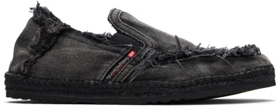 DIESEL BLACK D-LUKAS ESP ESPADRILLES