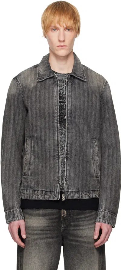 Diesel Black D-rohe Denim Jacket In 2