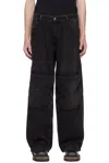 Diesel Black D-shift Jeans In 2