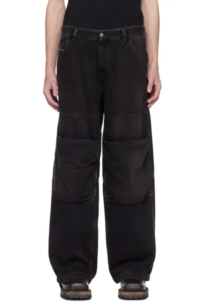 Diesel Black D-shift Jeans In 2