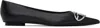 Diesel Black D-venus Ballerina Flats In T8013