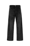 Diesel Gray Relaxed 2001 D-macro Jeans In Black