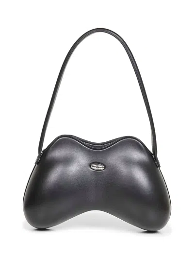Diesel Black Double-d Shoulder Shoulder Bag