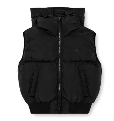 Diesel Black Duck Down Padded Vest