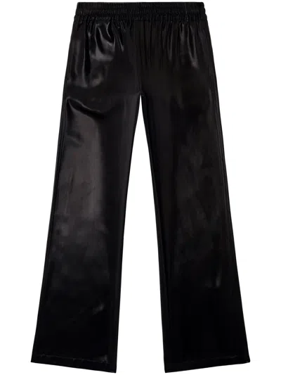 Diesel Black Elasticated Waistband Trousers