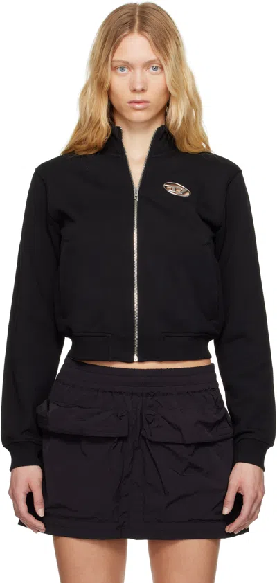 Diesel Black F-flacin Sweatshirt In 9xx