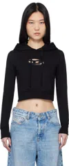 Diesel Black F-slimmy-hood-od Sweatshirt In 9xx