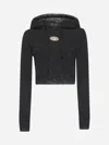 Shop Diesel Black F-slimmy-hood-p5 Hoodie