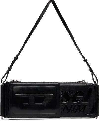 Diesel Black Flag-d-modular Logo-embossed Shoulder Bag